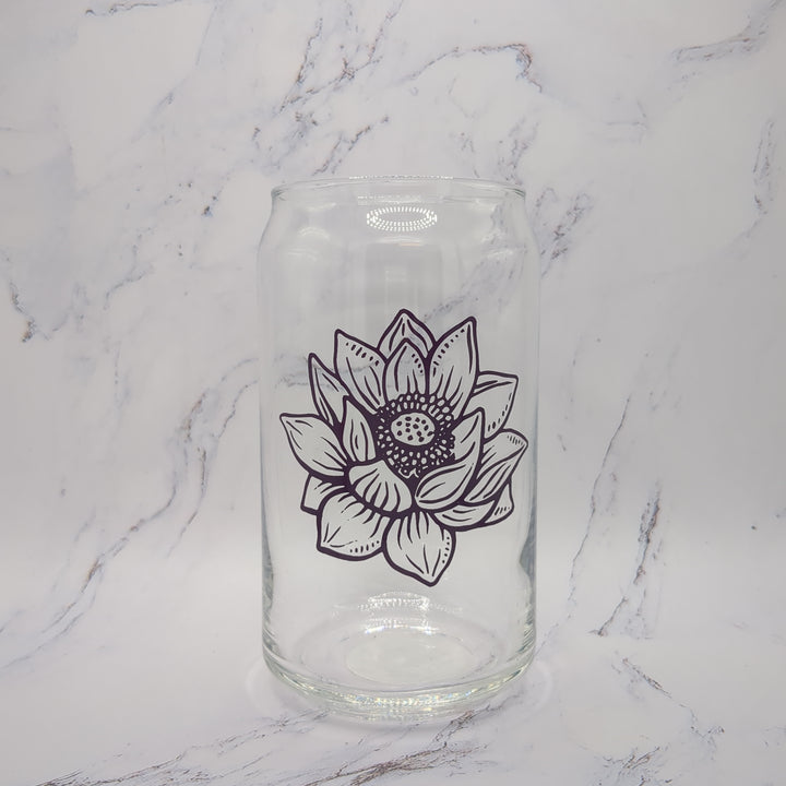 Lotus Can Glass