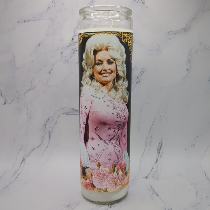 Dolly Prayer Candle