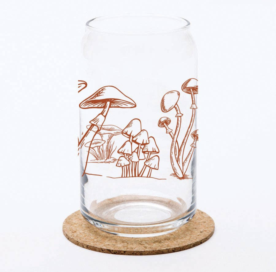 Mushroom Beer Glass