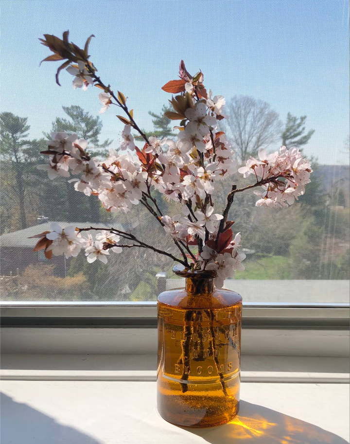Recycled Glass Flower Vase