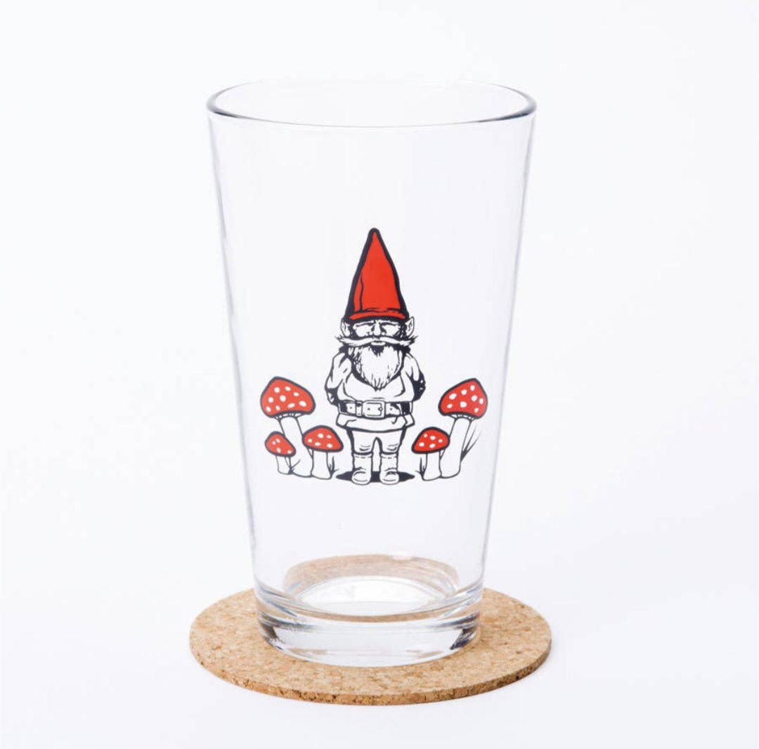 Pint Glass - Gnome