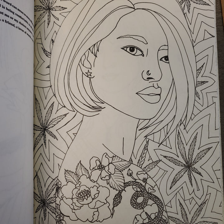 The Stoner Babes Coloring Book