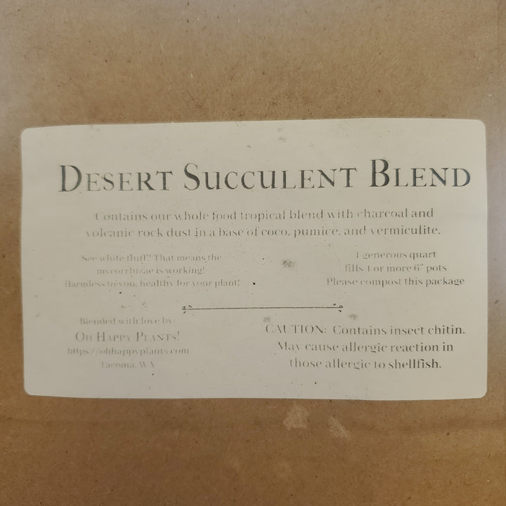 Oh Happy Dirt - Succulent Blend Soil
