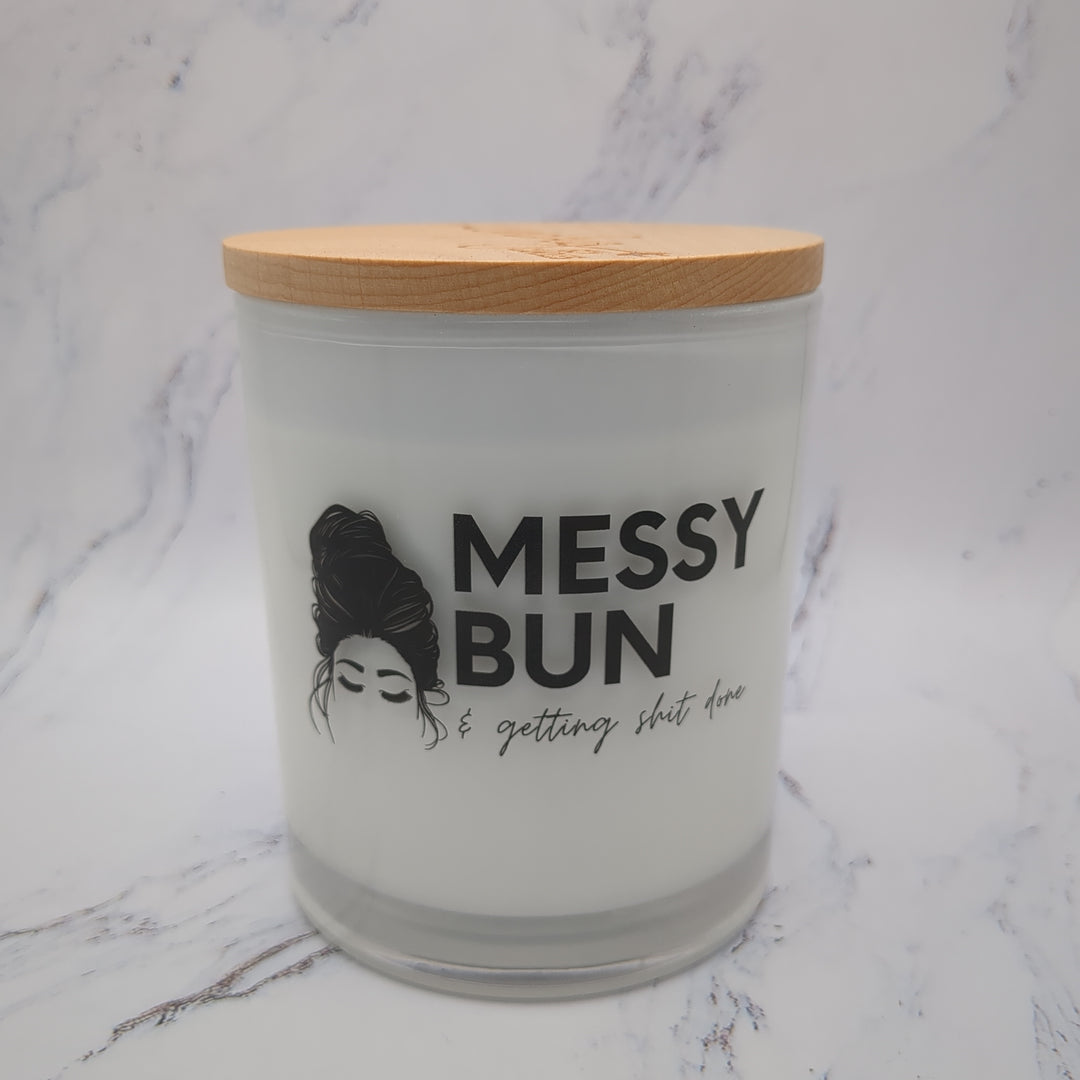Messy Bun Candle