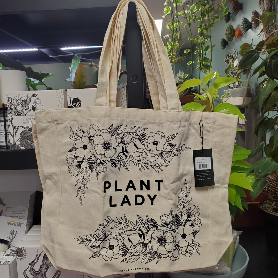 Plant Lady Tote - The Boho Succulent