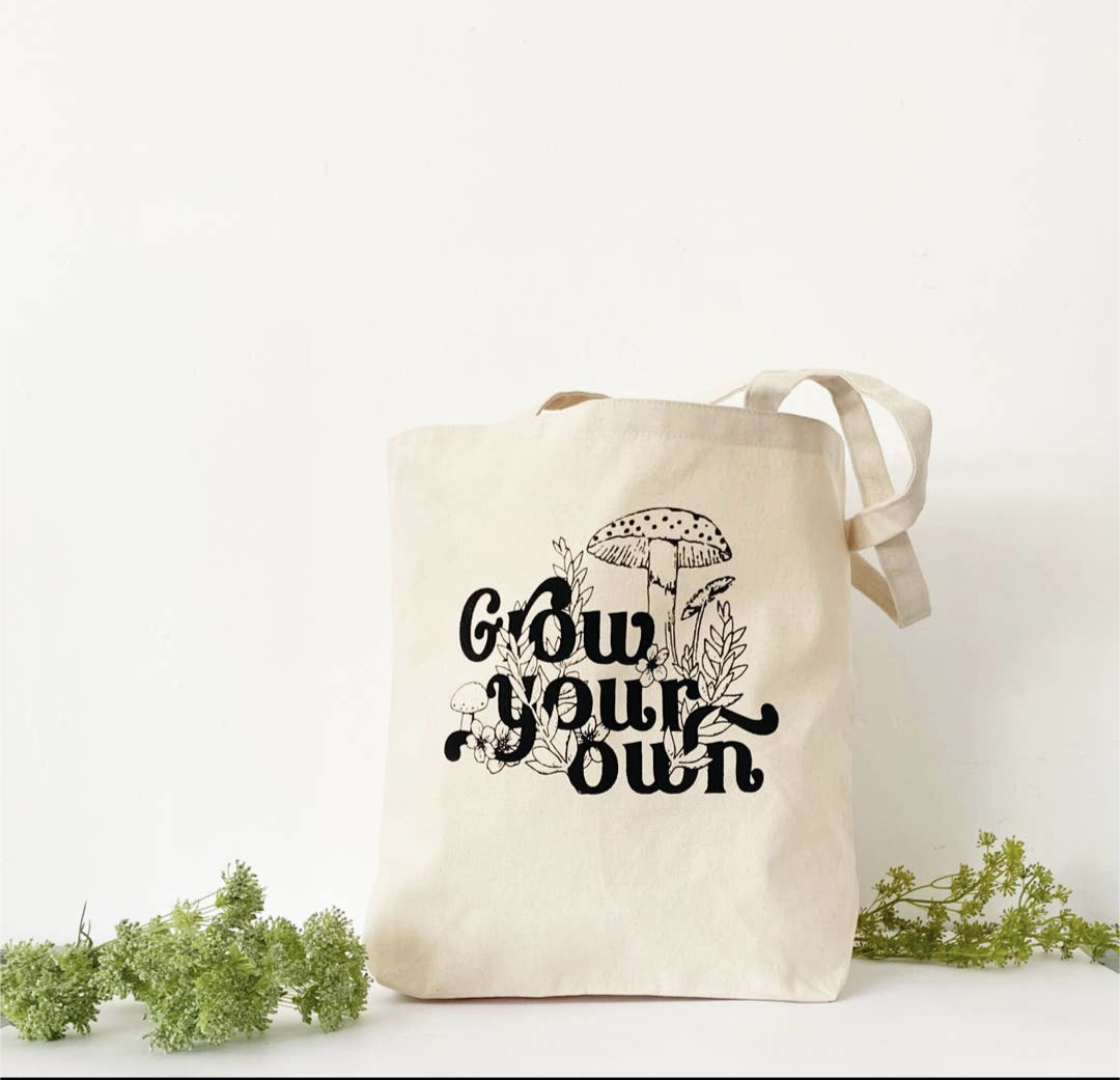 Grow your own tote bag