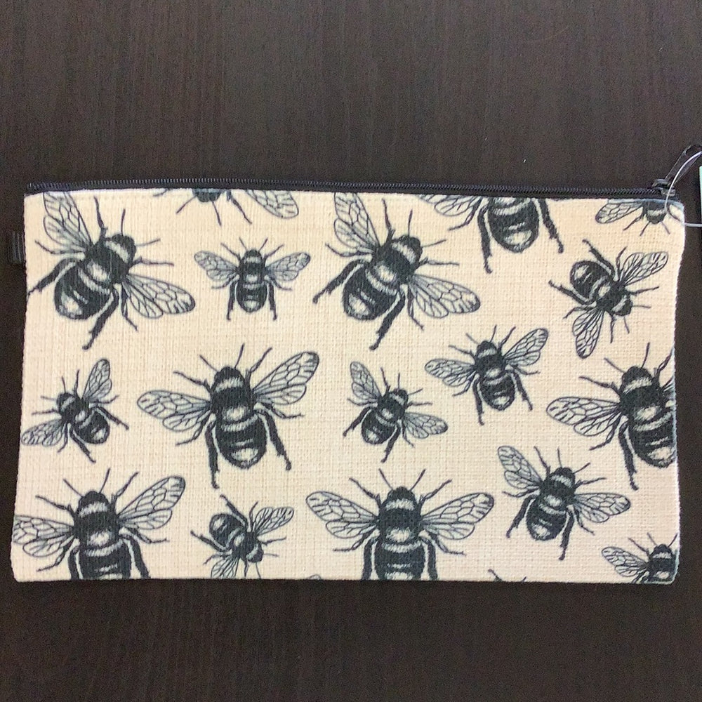 Bee zipper bag - The Boho Succulent