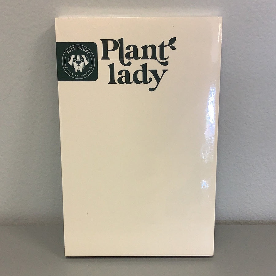 Plant Lady Notepad - The Boho Succulent